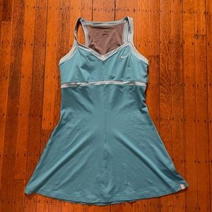 Nike Tennis/Workout Dress - Teal Blue. Size Large